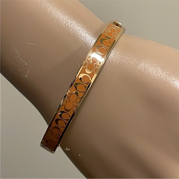 NEW✨ Coach Orange and Gold Bracelet Collection - Picture 9 of 13